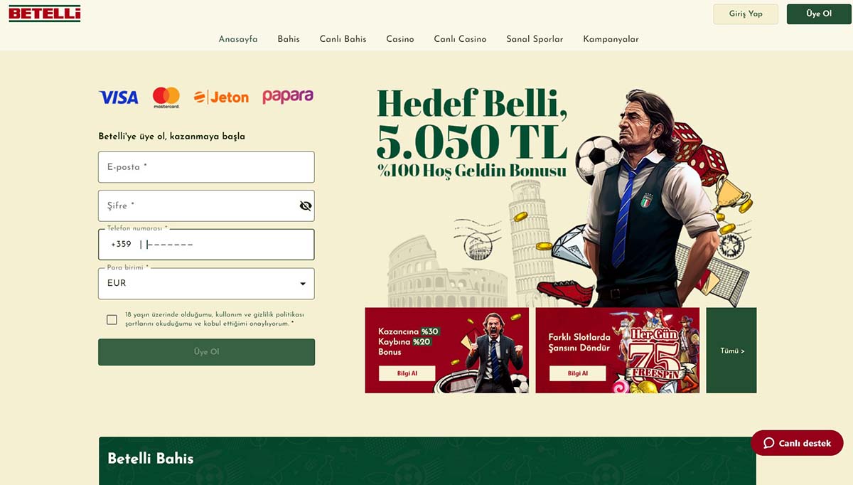 casino deneme bonusu veren siteler